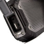 Veho MX-1 Water Resistant Rugged Wireless Bluetooth Speaker with Built-in Power Bank - Grey-Built in microphone for making or taking handsfree phone calls with automated music interrupt