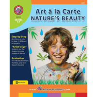 eBook: Art A La Carte: Nature's Beauty - (PDF version - 1-User Download) - ISBN 978-1-55319-022-6 - Grade 4 - 7-You will receive two emails: one confirming your entire order, and one with a "Download Software" buttonYou can download immediately or return to your email to download later