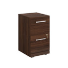 Sauder Affirm 2-Drawer Mobile Pedestal - Noble Elm-Noble Elm, Engineered Wood