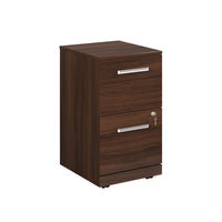 Sauder Affirm 2-Drawer Mobile Pedestal - Noble Elm-Noble Elm, Engineered Wood
