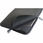 Tucano Melange Sleeve for Laptops Up to 14" - Black-Single internal compartment with neoprene corners to secure your laptop