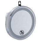 Truu Design Suction Mirror with LED Lights, 7.75 inches, Silver-Battery operated: 4 x AAA required (not included)