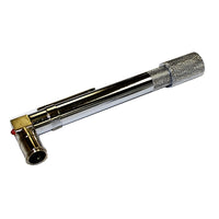 Digiwave Coaxial Cable Tester with Buzzer, 6.7" x 2.8" x 1.2", Silver-Easy to hold, rugged anodized brass body