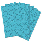 JAM Paper Circle Round Label Sticker Seals - 1-2/3" Diameter - Blue - 120 Pack -Size: Medium, 1 2/3 Inch Diameter, Perfect size for sealing envelopes and labeling anything to keep you organized