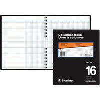 Blueline A767 Columnar Book, A767-16T, 16 Columns-A767-16T, 16 Columns