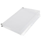 JAM Paper Plastic 3 Hole Punch Binder Envelopes, Zip Closure, 6" x 9.5", Clear, 24 Pack (235731329b)-Clear