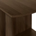 Monarch Specialties 7721 Computer Desk - Dark Walnut L-Shaped Corner/2 Shelves-10