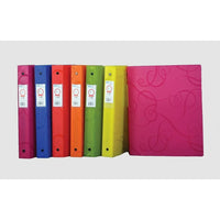 Filemode Swirl Binder, Assorted Colours, 1" Ring, 8 Pack-Colour: Asstorted colours
