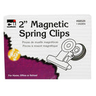 Charles Leonard 2" Magnetic Spring Clip, 36 Pack-Size: 2"