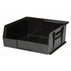 Recycled Stack & Hang Bins, Plastic, Black, 10-7/8" x 11" x 5" (CF839), 12 Pack-Qty/Pk - 12
