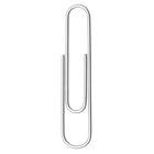 ACCO Smooth Recycled Paper Clips - #1 - 1 1/4" - Silver - 1000 Pack-Paper clips made of 100% recycled materials, 50% post consumer waste