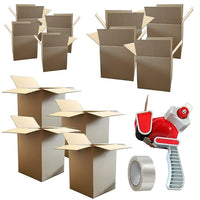 Canpaco Value Moving Kit For 1 Bedroom - 12" L x 12" W x 12" H-Contains 12 boxes total