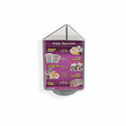 Azar Displays 3-Sided Sign Holder, 7" x 5" (193722)-Triple Sided