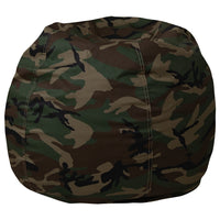 Flash Furniture Small Camouflage Kids Bean Bag Chair-Child Sized Bean Bag