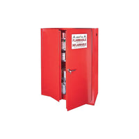 Zenith Safety Paint And Ink Storage Cabinet, 60 Gallon-Double-wall 18-gauge welded steel construction with 1 1/2" air space