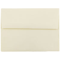 JAM Paper A6 Invitation Envelopes, 4.75 x 6.5, Strathmore Ivory Wove, 250 Pack (900913185H)-Ivory wove Strathmore envelope