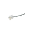 C2G 9593 50' Modular Telephone Cable, Silver-50 ft. long cable has a massive reach