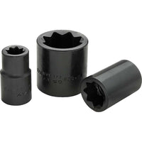 Gray Tools – Douille à choc 8 pans régulière, prise 15/16 x 1/2 po-Taille : 15/6 po