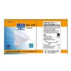 Northern Stars 80312 LED Light Bulb, MR11 3W, Dimmable, White, 2 Pack-Clear