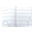 Blueline DoodlePlan Colouring Journal - Mandala Design - 7-3/4" x 5-1/2"-7-3/4" x 5-1/2"