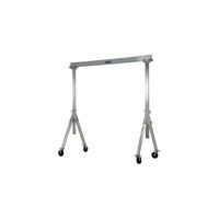 Vestil Adjustable Aluminum Gantry Crane, Capacity: 2000 Lbs. (1 Tons), Max Height Clearance: 12.5' (AHA-2-10-12)-Capacity: 2000 lbs. (1 tons)