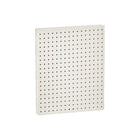 Azar Displays 20" x 16" Pegboard 1-Sided Wall Panel, Solid White, 2 Pack-For use with flat surface