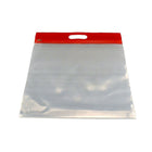 Zipafile Storage Bags, Red, 14" x 13", 25 Pack-1 gallon