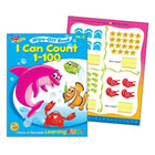 TREND enterprises Inc. Wipe-Off Activity Book -  I Can Count 1-100 - Grade Preschool JK - SK-Counting 1-100, number-word recognition, number writing and values. Aligned with learning standards.