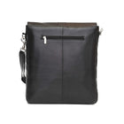 Ashlin Howeth Slim Messenger Ultrabook Bag, Black-Top Flap Construction with secured store inside