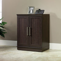 Sauder Home Plus Base Cabinet, Dakota Oak-The base cabinet is stackable, giving you additional storage
