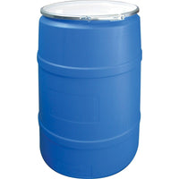SCN Industrial Polyethylene Drums, 15.5 Us Gal (12.91 Imp. Gal.), Open Top, Blue - 2 Pack-Colour: Blue