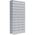 Metalware RK891 Boltless Shelving Unit, 13-Shelves, 36" x 12" x 76", Light Grey-Adjustable shelving system that provides high strength, yet economical storage capacity for your needs