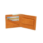 Ashlin Genuine Leather Hilston Men's Billfold Wallet with Coin Purse, Medium Brown-Medium brown