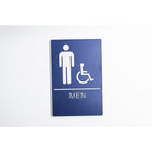 Futech Single Male Handicap Washroom Sign-Size: 5.75" W x 8.75"L