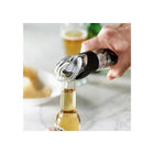 Trudeau Bottle Cap Catcher-Soft-touch removable base for easy disposal of the caps