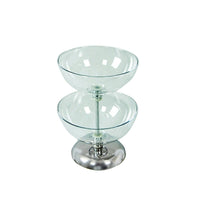 Azar 2-Tier Bowl Counter Display, 12" (720212)-Counter Top Display Fixture