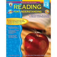 Livre numérique : Carson Dellosa - Reading for Understanding, 4302-EB, 1re - 2e année-Vous recevrez deux courriels : le premier confirmant la totalité de votre commande et le second comportant un lien de téléchargement. Vous pourrez utiliser le lien de téléchargement immédiatement ou plus tard, comme vous le voulez.