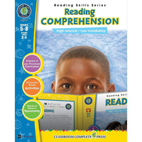 eBook: Reading Comprehension - (PDF version - 1-User Download) - ISBN 978-1-55319-484-2 - Grade 5 - 8-You will receive two emails: one confirming your entire order, and one with a "Download Software" buttonYou can download immediately or return to your email to download later
