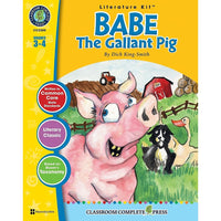 eBook: Babe: The Gallant Pig Literature Kit - (PDF version - 1-User Download) - ISBN 978-1-55319-324-1 - Grade 3 - 4-You will receive two emails: one confirming your entire order, and one with a "Download Software" buttonYou can download immediately or return to your email to download later