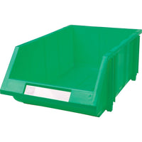 Hi-Stak Plastic Bins, Green, CC238, 5 Pack-Guaranteed unbreakable and distortion-free from -40 to 120 degrees Celsius