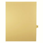 Mark Maker Legal Tabs - Letter Size - Buff - 1/15th cut - 25 tabs per package - 5 packages Pack - Number 55-Buff SingleTabs