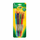 Crayola Paint Brushes - Assorted Heads - 5 Pack-5 high quality brushes in various head shapes