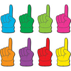Teacher Created Resourses Pointing Hands Magnetic Accents, 48 Pack-Pointing Hands a reusable magnetic decor