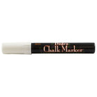 JAM Paper Marvy Uchida Liquid Chalk Markers Erasable Dustless - Broad Point - White-These versatile Chalk Markers can be used on any non-porous surface such as: Whiteboards, Lightboards, Chalkboards, Windows, Windshields, and more!