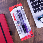 Pentel Twist-Erase Click HB Mechanical Pencils - 0.5 mm - Assorted Colours - 2 Pack-Easy-to-hold barrel design uniquely crafted for writing comfort and control