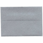 JAM Paper 4bar A1 Envelopes, 3.63 x 5 1/8, Stardream Metallic Silver, 50 Pack (V018243I)-Silver stardream metallic envelope