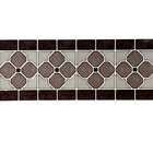 CTG Brands Clover Graphic Tile Border Wall Decals, 9.8" x 12.4", Multicolor, 6 Pack-Set: comes in a box of 12 premium quality border wall tiles, suitable for smooth and clean surfaces