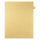Mark Maker Legal Tabs - Letter Size - Buff - 1/25th cut - 25 tabs per package - 5 packages Pack - Number 129-Buff Single Tabs