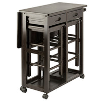 Winsome Wood Suzanne 3-Piece Set Space Saver (23330)-Dining Spacesaver