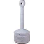 Justrite Smokers Cease-Fire 1 Gal, 11" x 30", Pewter Grey-FM approved
